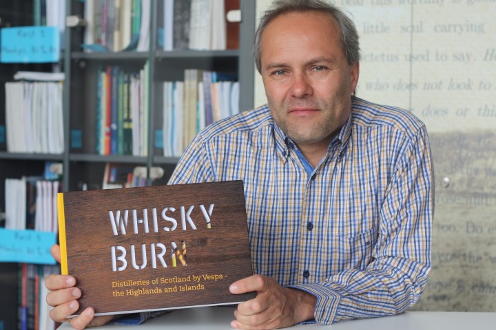 'Whisky Burn' - New Book from WUAS Press Takes Readers on the Scottish Whisky Trail by Vespa
