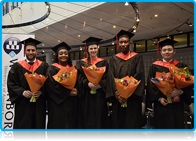 Master of Science graduates from Wittenborg University who received their MSc degree at the 2015 Winter Graduation Ceremony on Friday will get a second degree from the University of Brighton on 13 February 2015. Wittenborg's Chair of the Executive Board, Peter Birdsall, will accompany them to the Brighton ceremony.