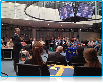 Wittenborg Students Participate in Europe & Apeldoorn Debate at the city hall in Apeldoorn!