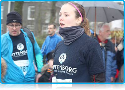 Wittenborg @ Sport  - Staff and Students bare the cold to run the Apeldoorn Winter ‘Marathon’ 