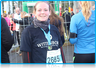 Wittenborg @ Sport  - Staff and Students bare the cold to run the Apeldoorn Winter ‘Marathon’ 