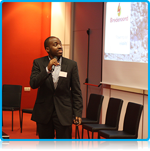 Ishebo Twijukye at Wittenborg University Africa Event 2014