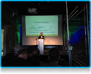 Henk Janssen at the CleanTech Opening in Zutphen 2014