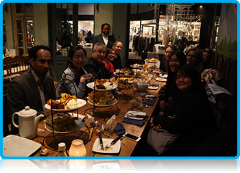 Master of Science Students Enjoy a Christmas High Tea