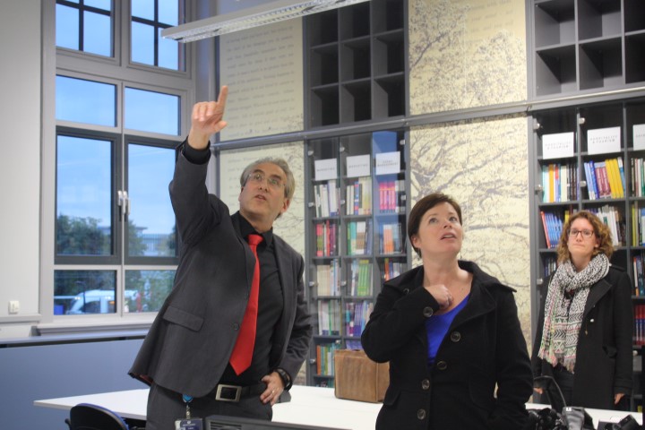 The meetings were concluded by Wittenborg University giving a tour of both the (new) Spoorstraat and Aventus campus locations, with special attention for the new academic library created at the Spoorstraat.