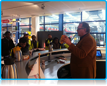 Wittenborg University students visit manufacturing company in Deventer as part of their 3rd project week