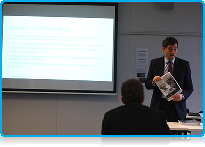 Wittenborg lecturer Teun Wolters' Working Paper series elicits lively debate among colleagues