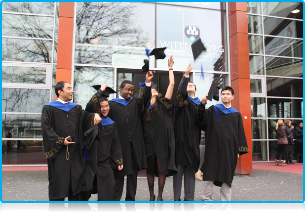 Wittenborg University Graduates April 2012 Celebrate