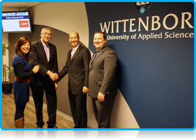 Angell Business School and Wittenborg University discuss their developing partnership.