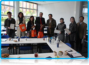 Shanghai Business School visits WUAS 