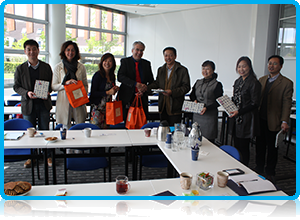 Shanghai Business School visits Wittenborg University