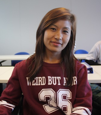 WUAS Nepalese student Sanju Prajapati
