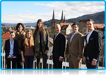 EuroBA Students to Freiburg on an introduction visit, as part of their Bachelors International Hospitality Management