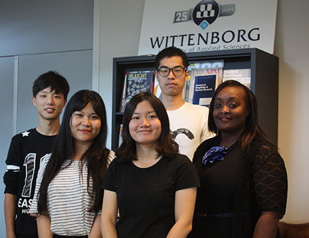 Shanghai Students Enjoying Summer School Experience at Wittenborg