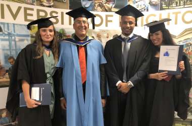 Wittenborg Amsterdam Business School Students also Graduate at University of Brighton!
