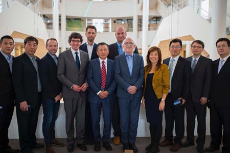 China's Top Sport University Visits Wittenborg