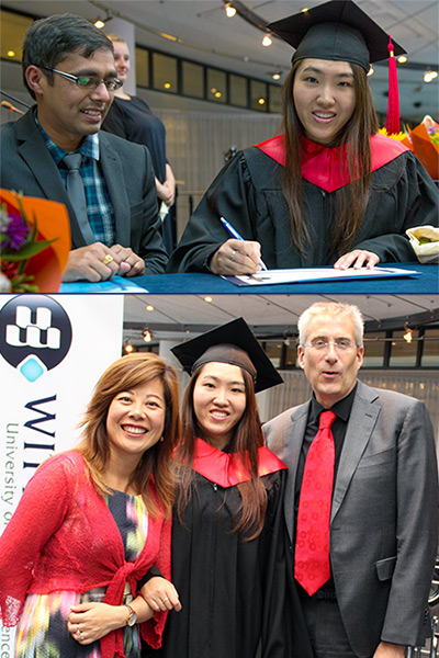 Wittenborg's Event Coordinator, Myra Qiu, Awarded MSc Degree