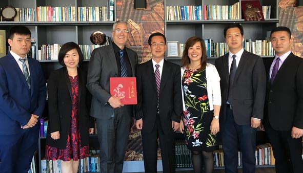 Chinese Delegation from Wuhan University Cements Relations with Wittenborg on Visit to Apeldoorn