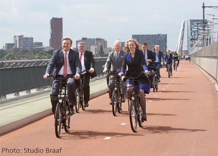 IBA Student a Volunteer at World's Largest Cycling Conference