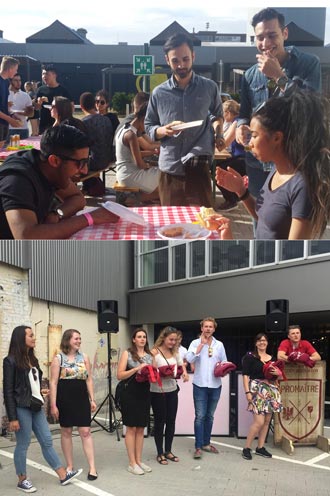 Wittenborg, Saxion and Fotovakschool Join Forces in Pre-Summer Barbecue