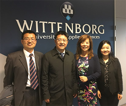 Visit from Chinese Embassy as Wittenborg Works Towards a 2+2 Degree Programme with Chinese Partner