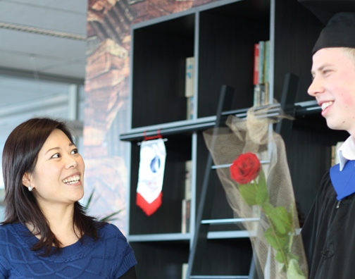 Ben Visser Graduation with Maggie Feng.jpg