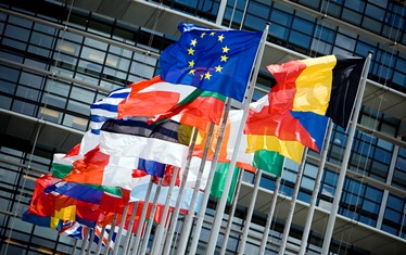 Flag-and-Parliament Europa Study Higher Education