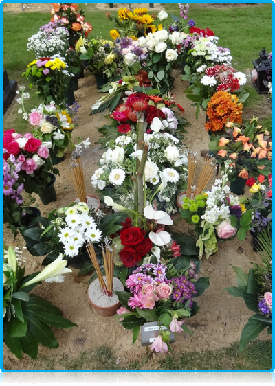 Grave of Debbe Kuang in Epe