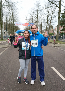 Students and Staff Brave Cold for Apeldoorn Marathon