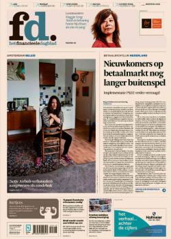 Wittenborg CEO, Maggie Feng, in Financieele Dagblad