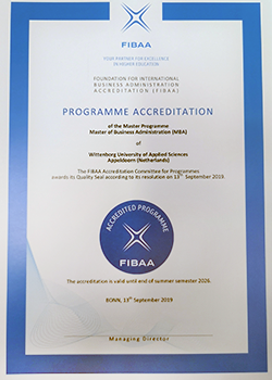Good News as Wittenborg's MBA Programme Accredited for Another 7 Years