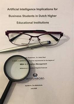 Benefits of Publishing Your Master's Thesis Benefits of Publishing Your Master's Thesis