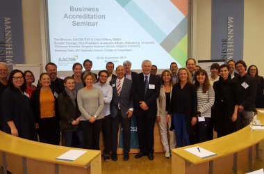 Wittenborg VP Co-Presents AACSB Seminar