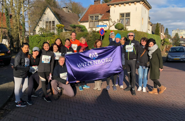 Students and Staff Brave Cold for Apeldoorn Marathon