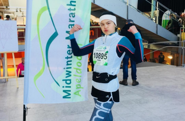 Students and Staff Fly Wittenborg Flag at Apeldoorn Marathon