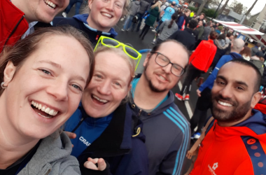 Students and Staff Fly Wittenborg Flag at Apeldoorn Marathon