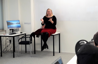 Serial Entrepreneur Dr Melody Sauerborn Guest Lectures at Wittenborg Amsterdam
