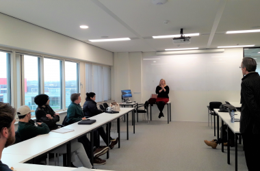 Serial Entrepreneur Dr Melody Sauerborn Guest Lectures at Wittenborg Amsterdam Serial Entrepreneur Dr Melody Sauerborn Guest Lectures at Wittenborg Amsterdam