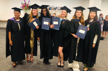 Wittenborg Students' Elation at Awards Ceremony in Brighton, UK 