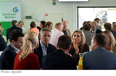 Wittenborg CEO, Maggie Feng, Meets Dutch Queen, Máxima Wittenborg CEO, Maggie Feng, Meets Dutch Queen, Máxima
