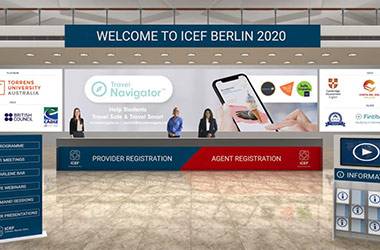 Agents at ICEF Berlin 2020 Confident COVID-19 Will Not Slow Down Recruitment of International Students Agents at ICEF Berlin 2020 Confident COVID-19 Will Not Slow Down Recruitment of International Students