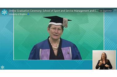 University of Brighton Celebrates Graduates in Online Ceremony