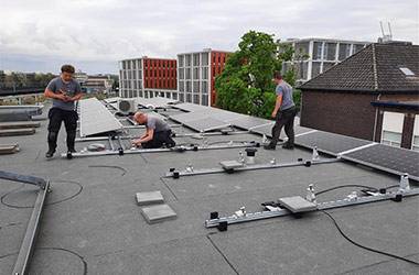 Solar Panels Installed at Wittenborg's Apeldoorn Campus