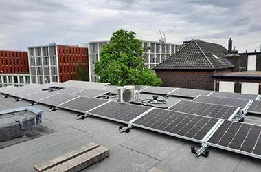 Solar Panels Installed at Wittenborg's Apeldoorn Campus