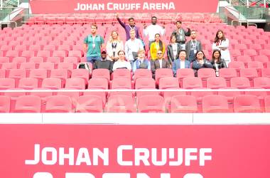 Wittenborg Amsterdam Students Visit Home Ground of Dutch Football Club Ajax