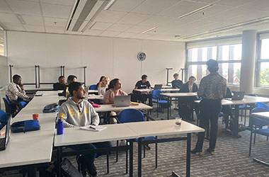 Wittenborg Students Turn Up in High Numbers on First Day of New Academic Year 