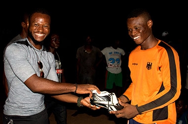 Project Founded by Wittenborg Graduate Helps Young Nigerian Football Players