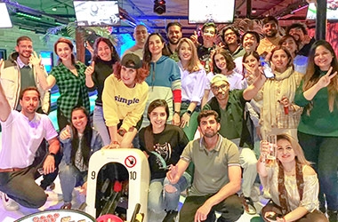 Bowling Night Brings Together Wittenborg Students and Alumni in Amsterdam