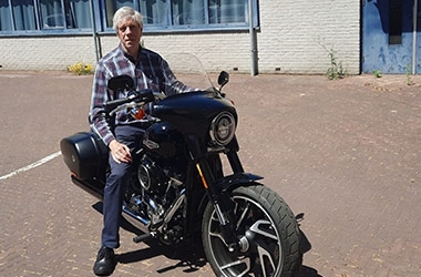 WUAS Trustee, Finance and Quality Manager Shares Unconditional Love for his Harley-Davidson