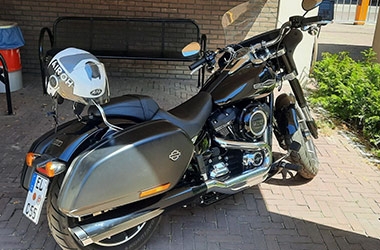 WUAS Trustee, Finance and Quality Manager Shares Unconditional Love for his Harley-Davidson